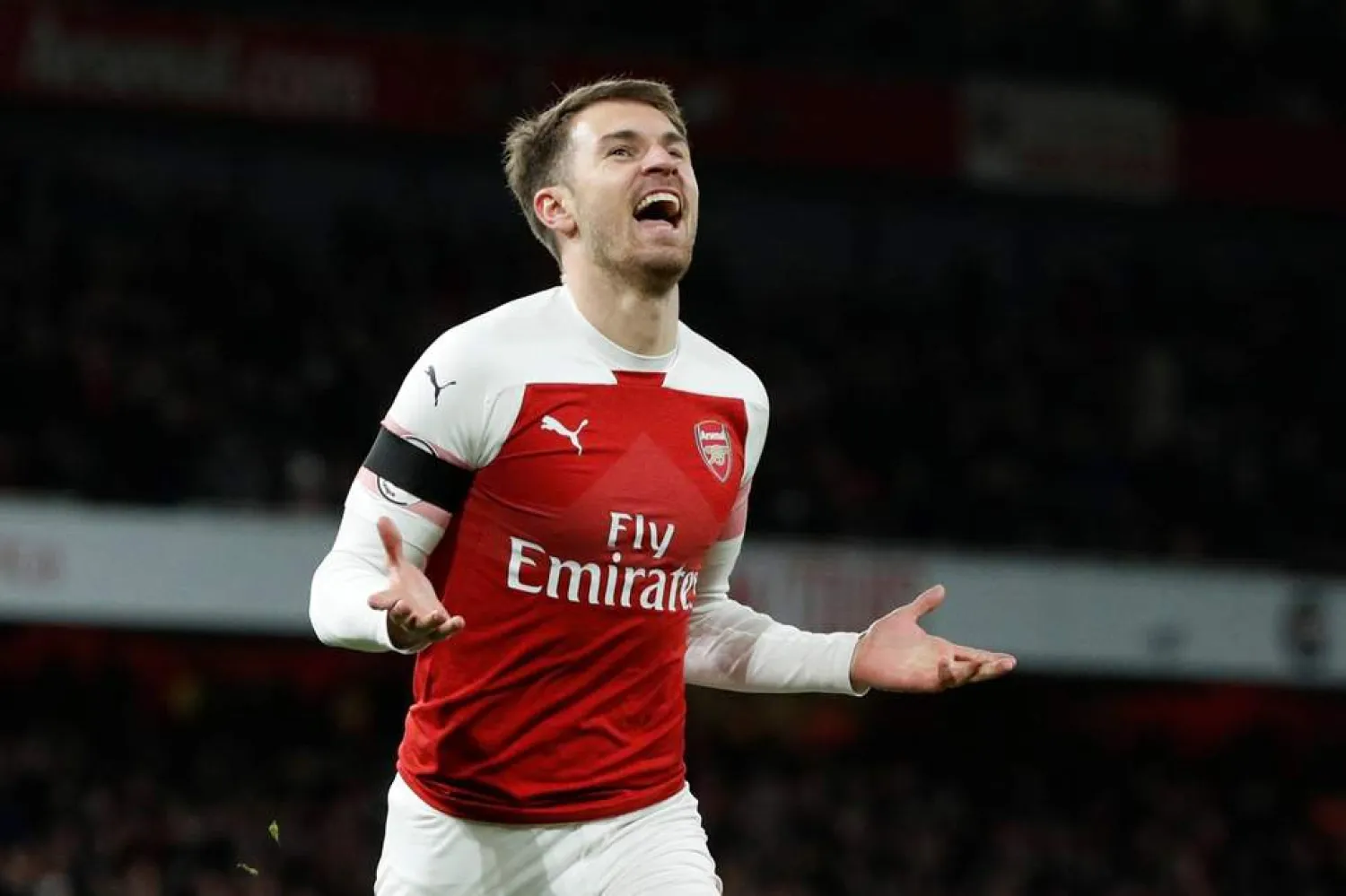 Aaron Ramsey. (Reuters)
