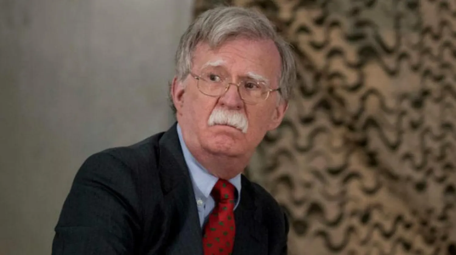 ABD Ulusal Güvenlik Danışmanı John Bolton, geçen hafta Başkan Donald Trump ve üst düzey askeri komutanlar ile gerçekleştirilen toplantı öncesinde (AP)