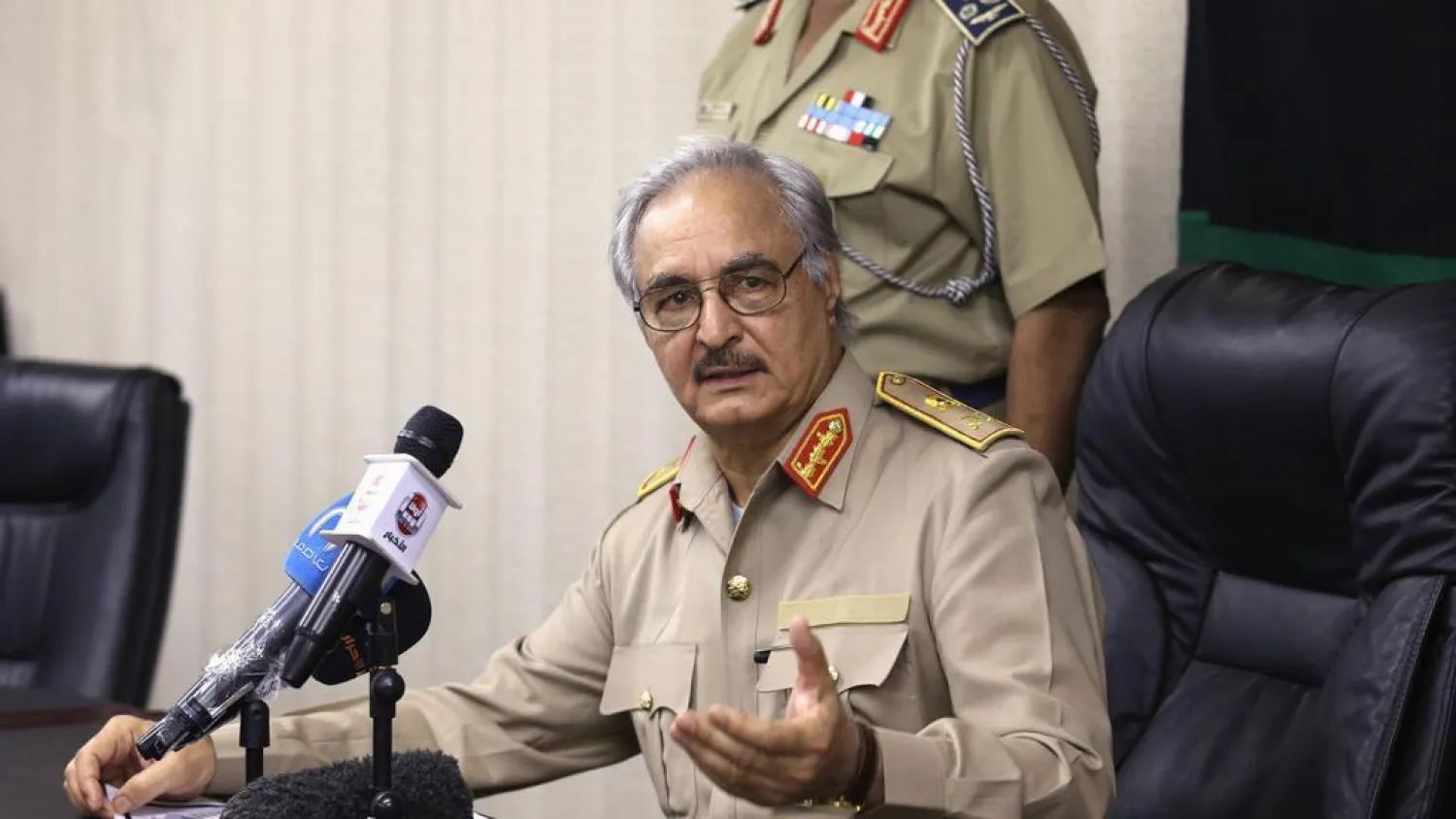 LNA commander Khalifa Haftar. (Reuters)