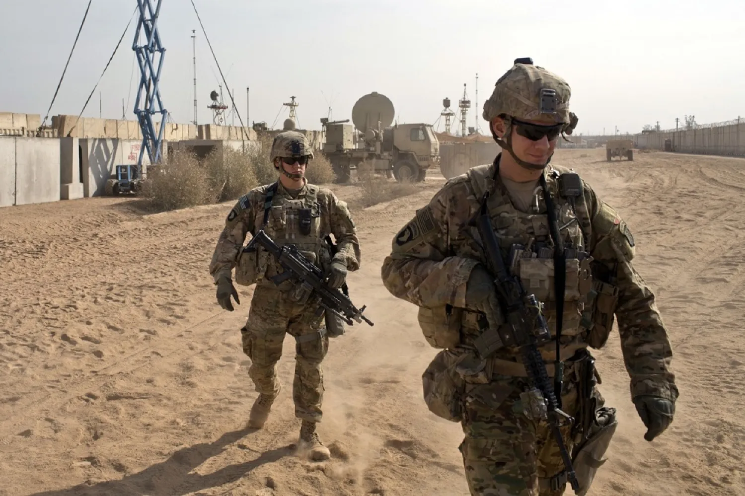 US forces in Iraq. (AP)