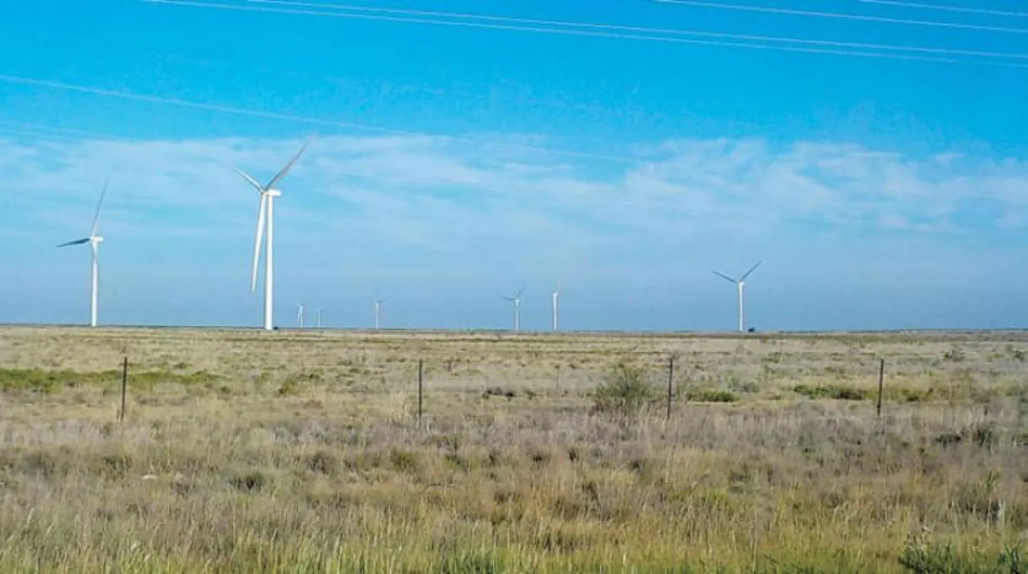 One of the wind farms in which Masdar has invested. Asharq Al-Awsat