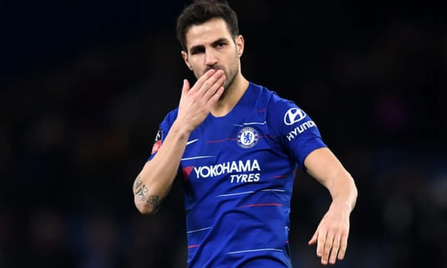  Cesc Fàbregas is leaving Chelsea for Monaco after spells at Arsenal and Barcelona. Pep Guardiola once descrobed him as “the most special player in the world for that ball in behind”. Photograph: Darren Walsh/Chelsea FC via Getty
