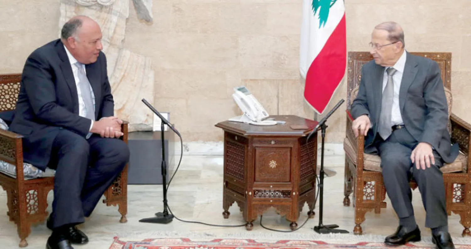 مصر تؤكد ثقتها بقدرة المؤسسات اللبنانية على تشكيل الحكومة