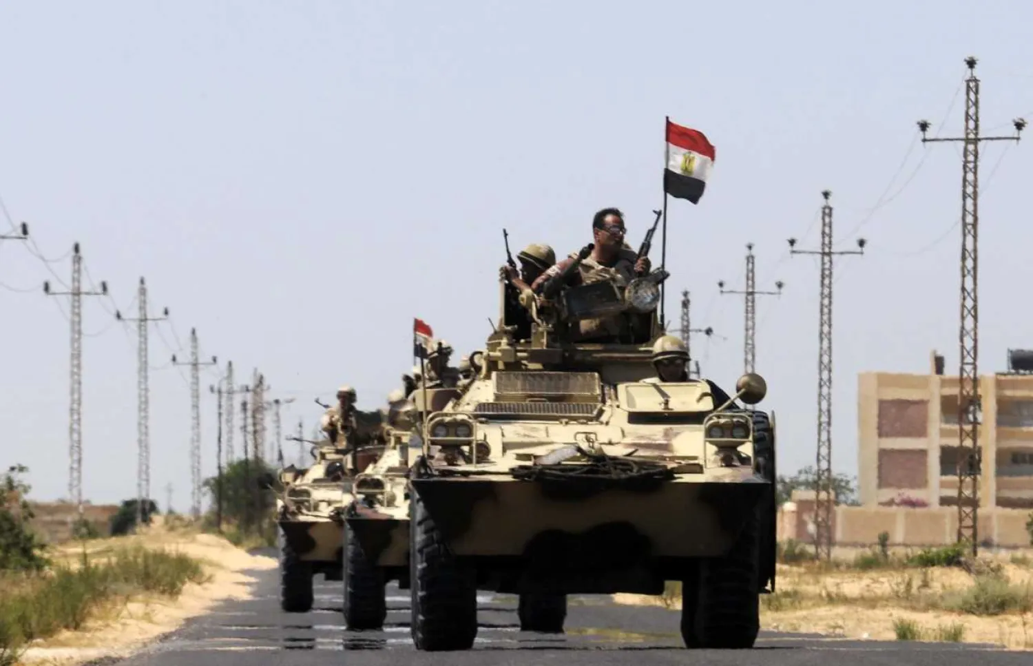 Egyptian security forces. AFP file photo