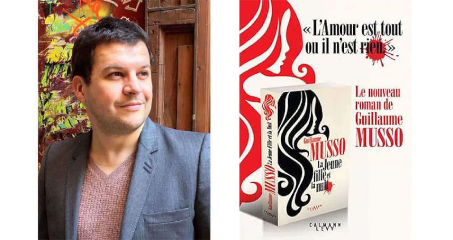 غيوم موسو الأكثر مبيعاً  للسنة الثامنة في فرنسا