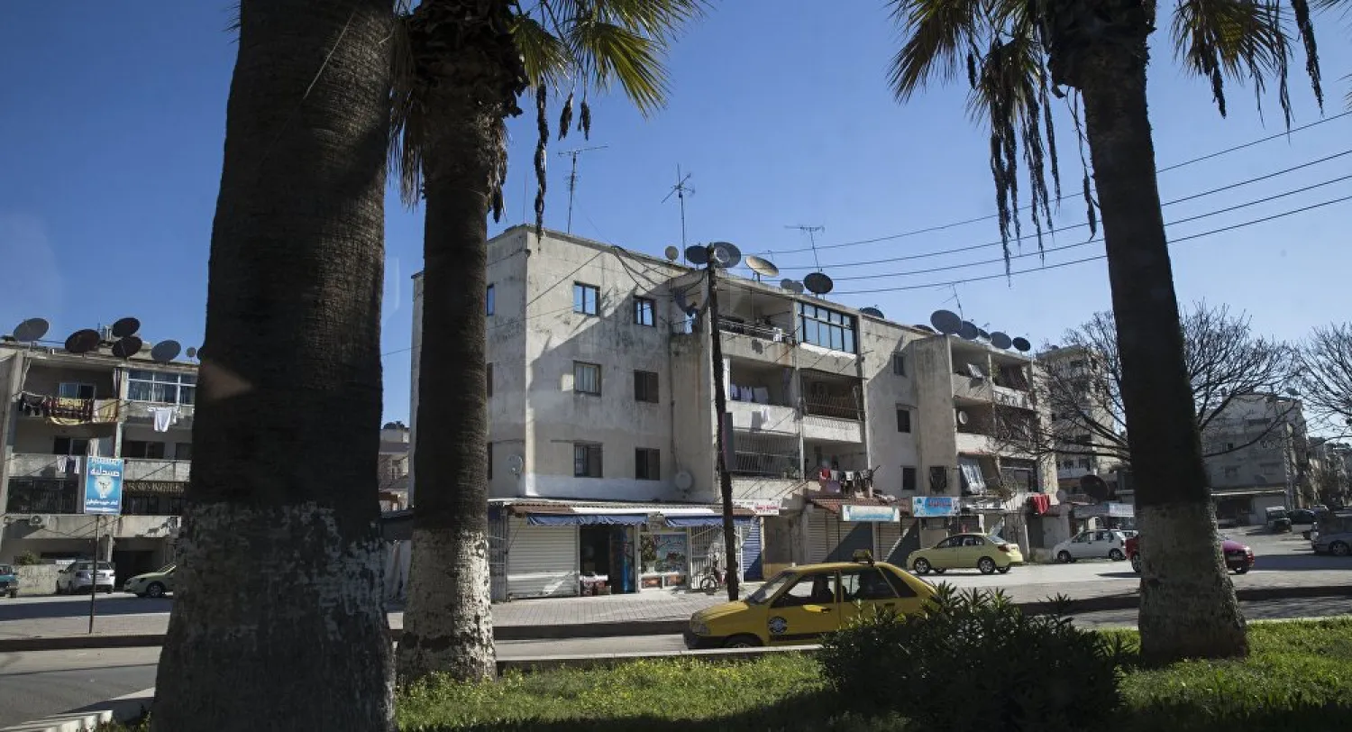 A car passes on a street in Latakia, Syria. (AP file photo)