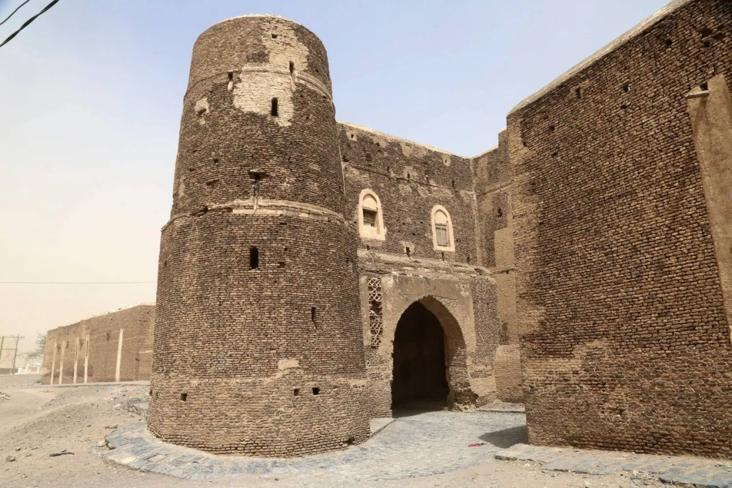 The ancient city of Zabid in Yemen’s western Hodeidah province is a UNESCO World Heritage Site famed as an architectural marvel of early Islam. (AFP)