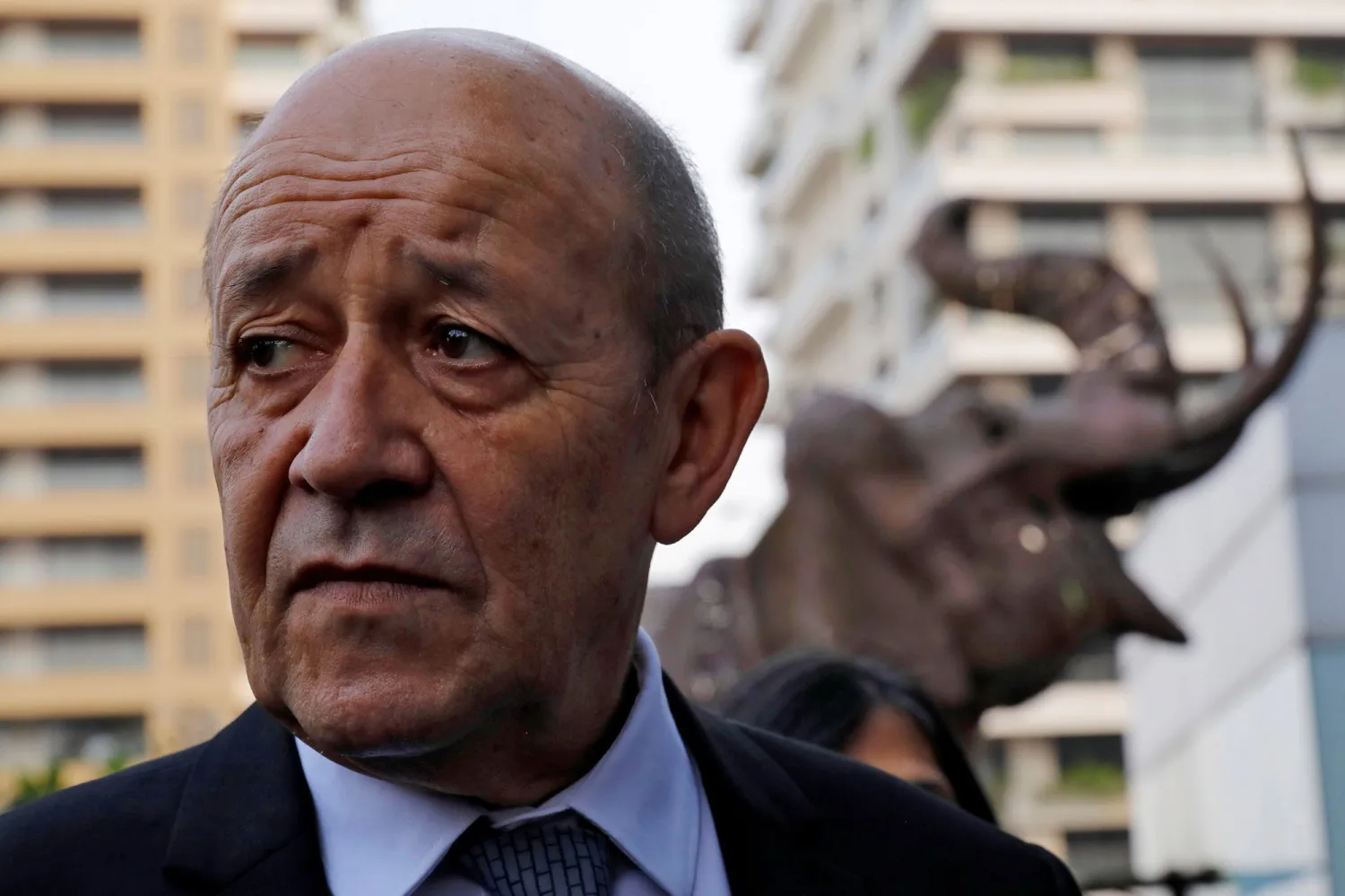 French Foreign Minister Jean-Yves Le Drian. (Reuters)