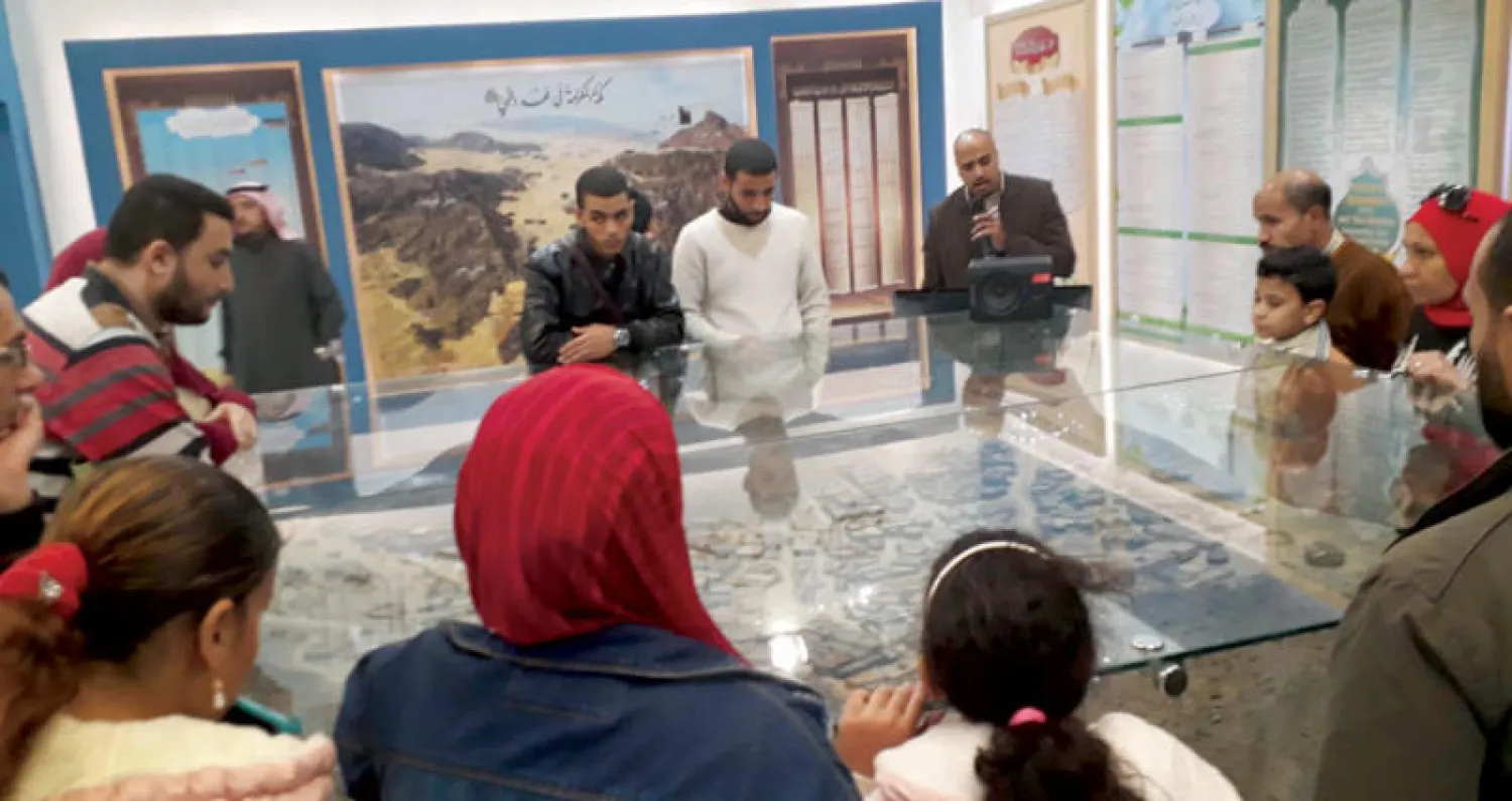 جانب من جناح المملكة العربية السعودية