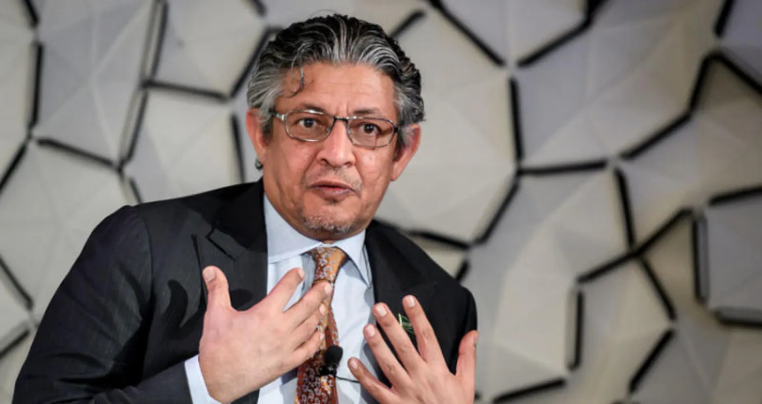 التويجري مشاركاً في إحدى جلسات المنتدى (أ.ف.ب)