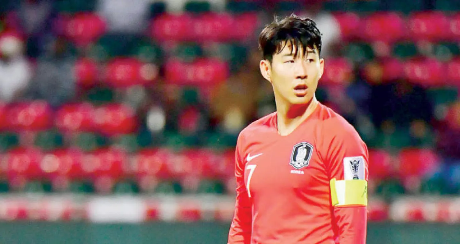 الكوري سون لا يزال صائما عن التسجيل في كأس آسيا (أ.ف.ب)