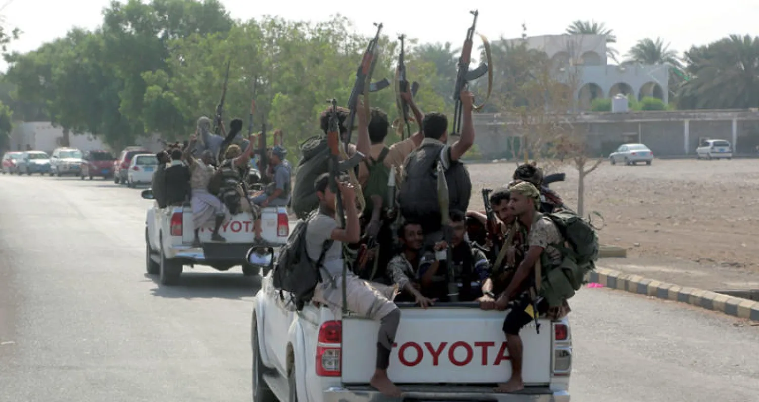 مقاتلون حوثيون في الحديدة (أ.ف.ب)