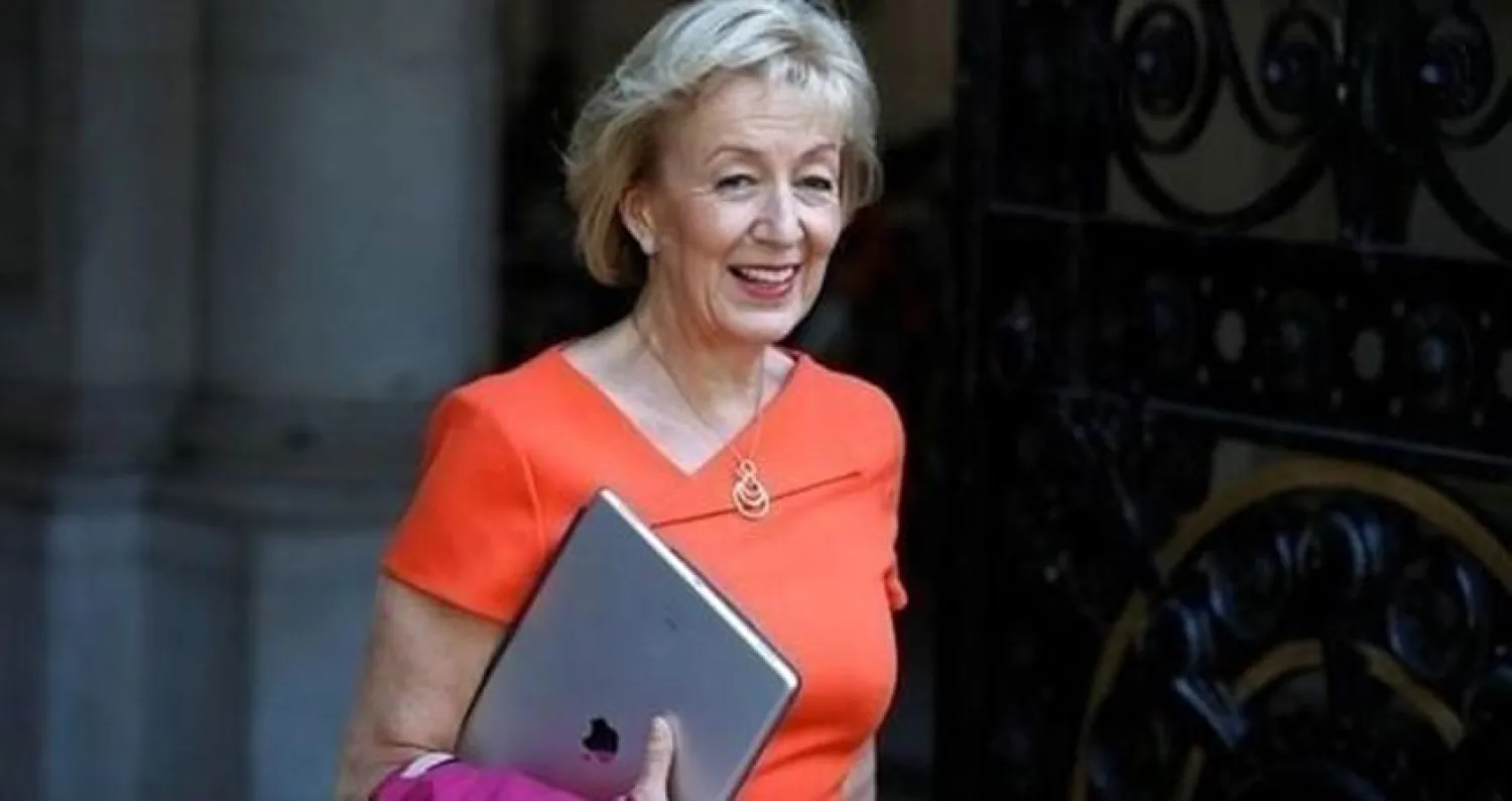 أندريا ليدسوم وزيرة شؤون الدولة