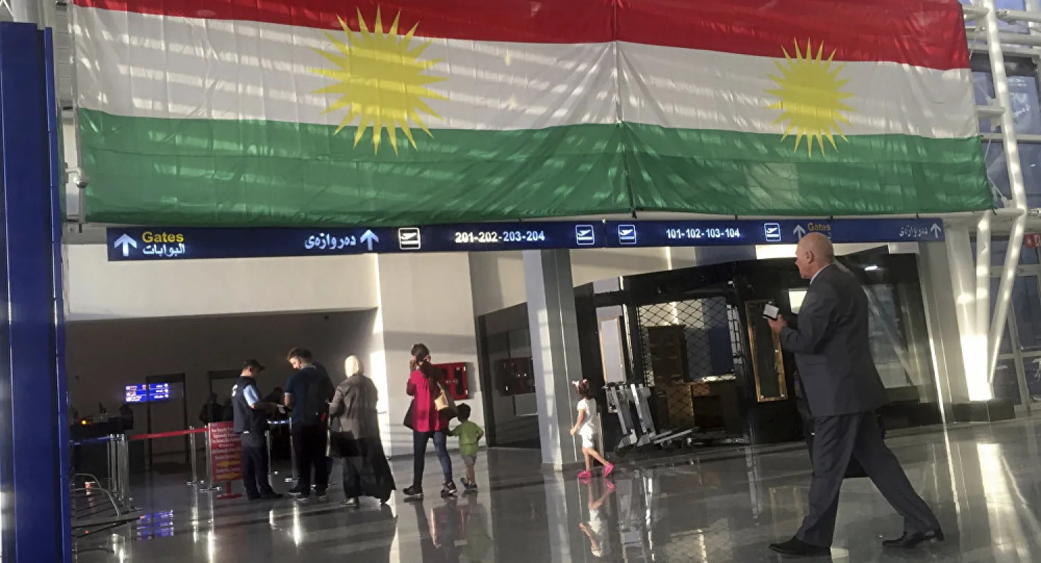 Turkey resumes flights to Sulaymaniyah International Airport. (AP)