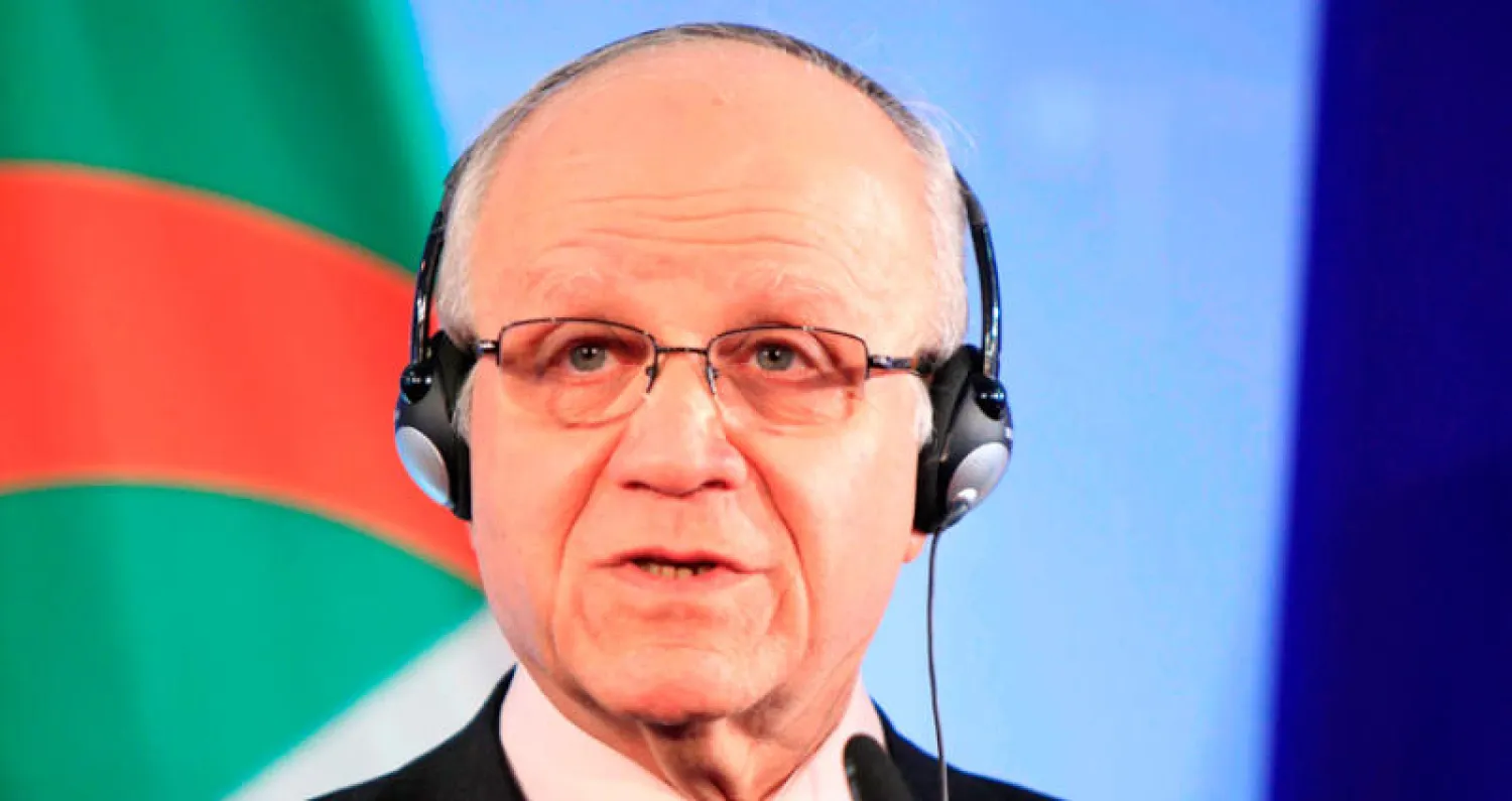 مدلسي في مؤتمر صحافي ببرلين يوم 14 مارس 2013 (أ.ف.ب)