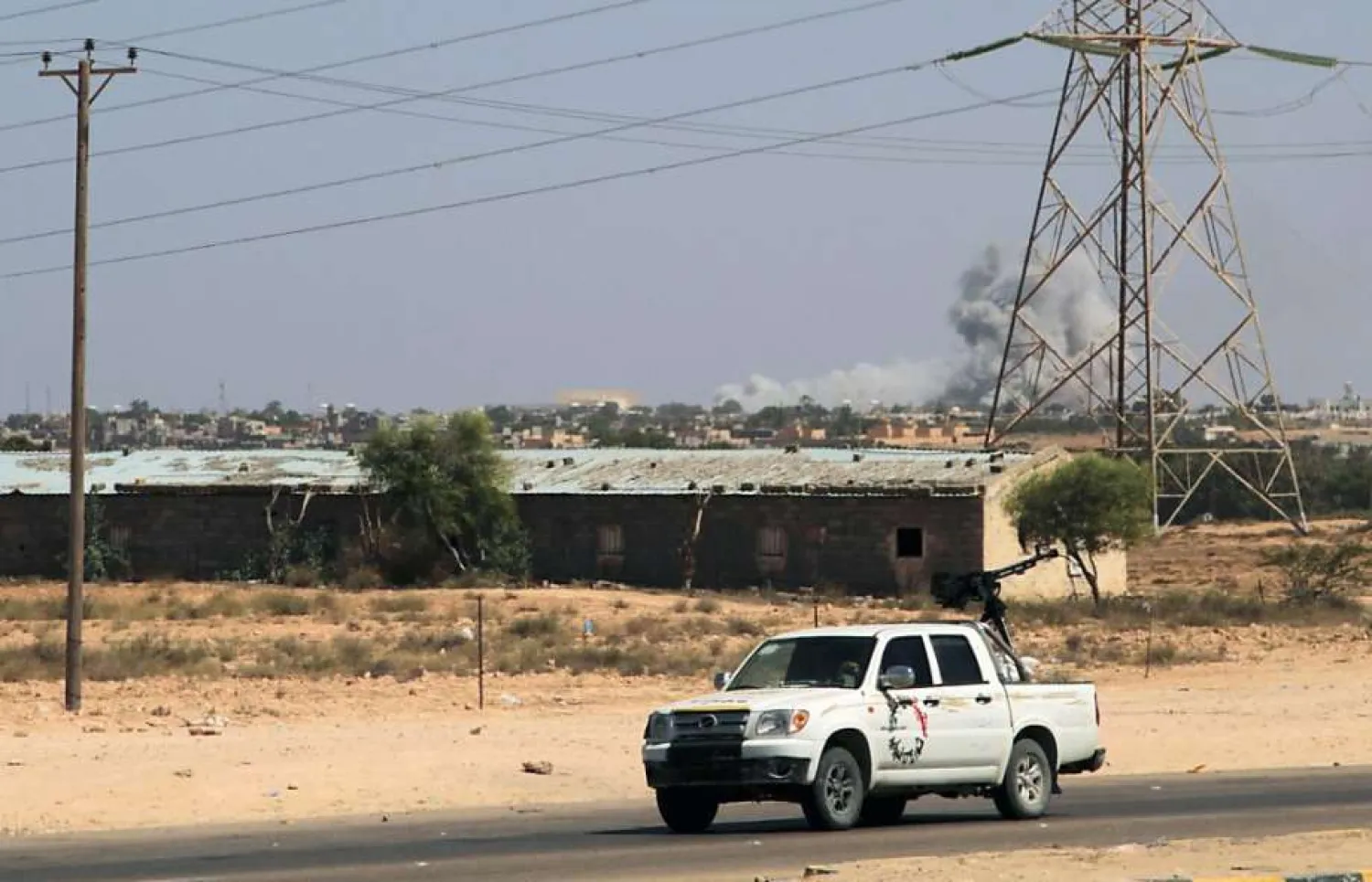 A delegation from the Libyan government in the east visits Sabha. (AP file photo)