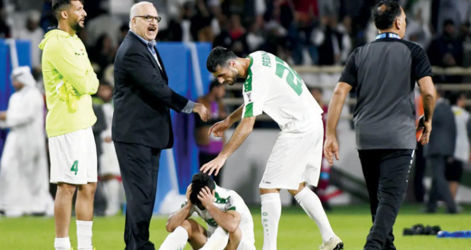 منتخب العراق لم يحقق طموحات جماهيره في آسيا (أ.ف.ب)