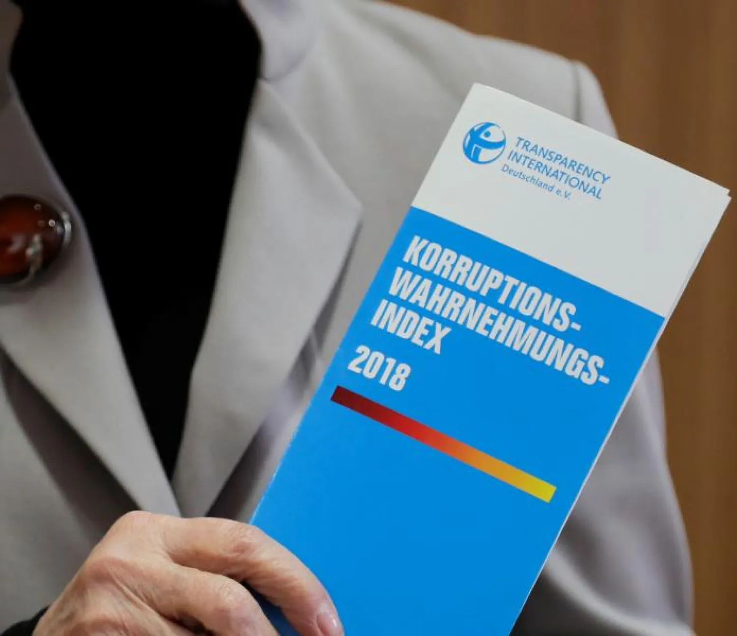 تقرير منظمة الشفافية الدولية (أ. ب)