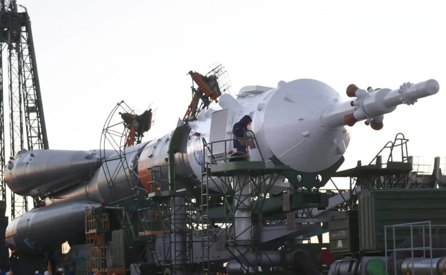 صاروخ سويوز روسي- أرشيفية (إ.ب.أ)