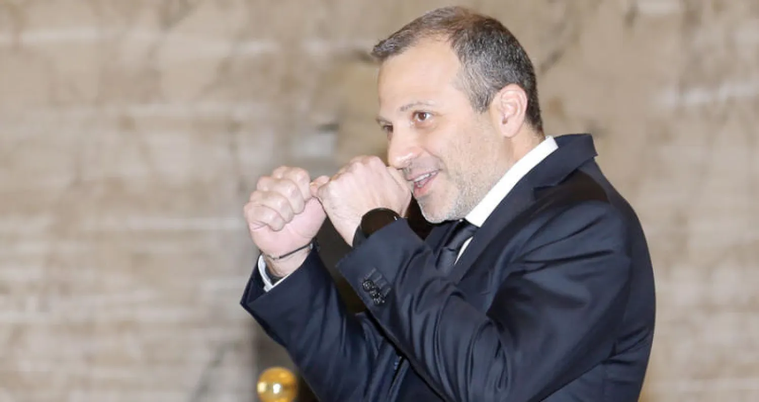 الوزير جبران باسيل (إ.ب.أ)