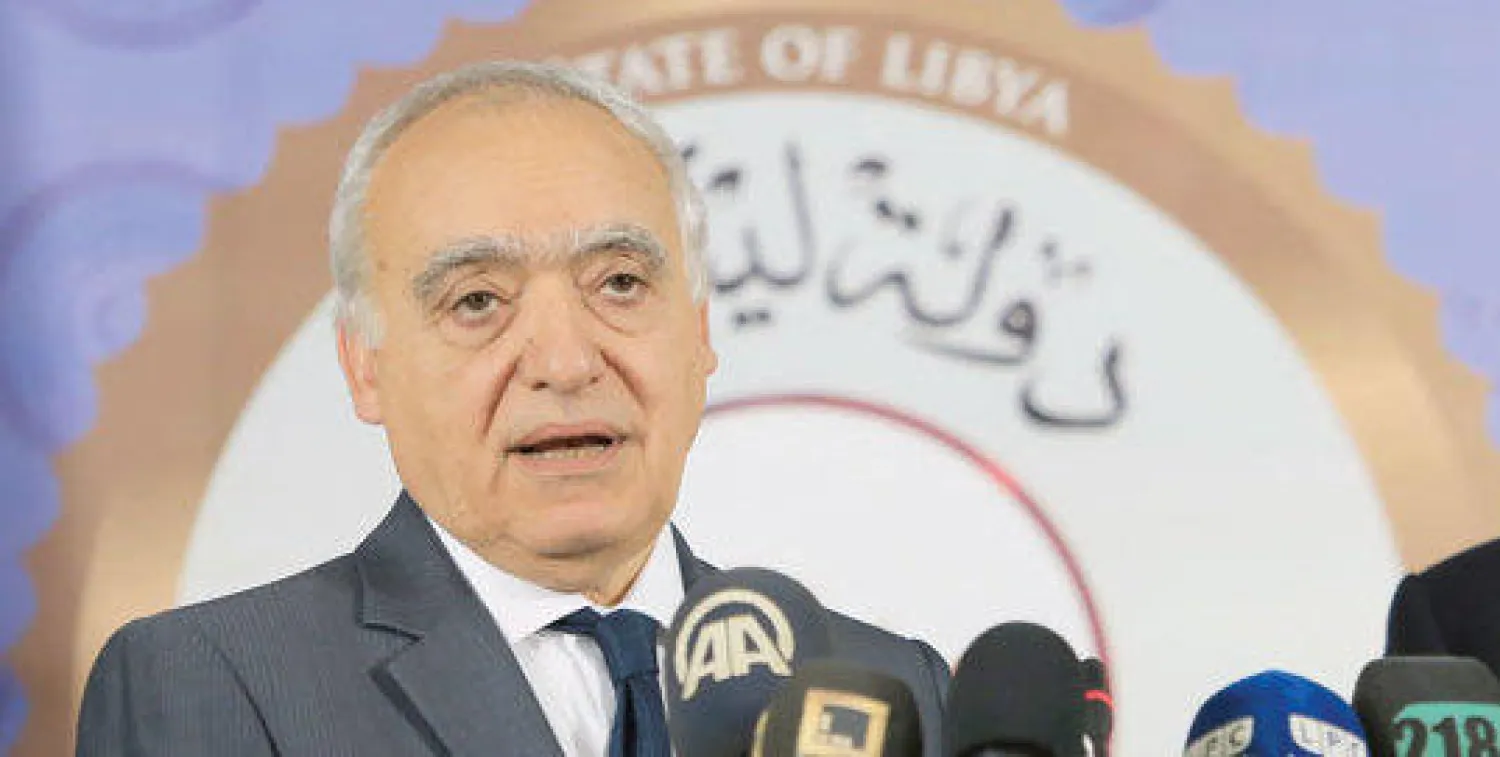 غسان سلامة   (أ.ف.ب)