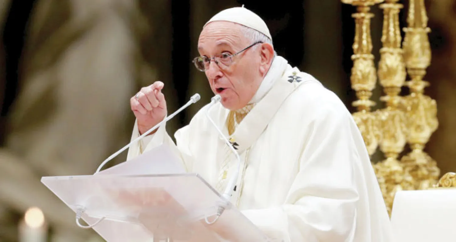 البابا فرنسيس (رويترز)