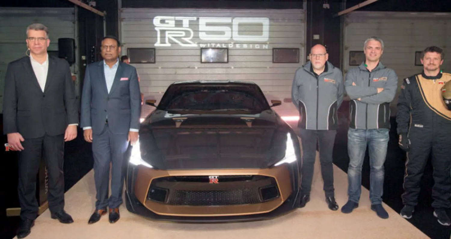 «نيسان جي تي ـ آر50» الحصرية من «إيتال ديزاين» تظهر للمرة الأولى في الشرق الأوسط