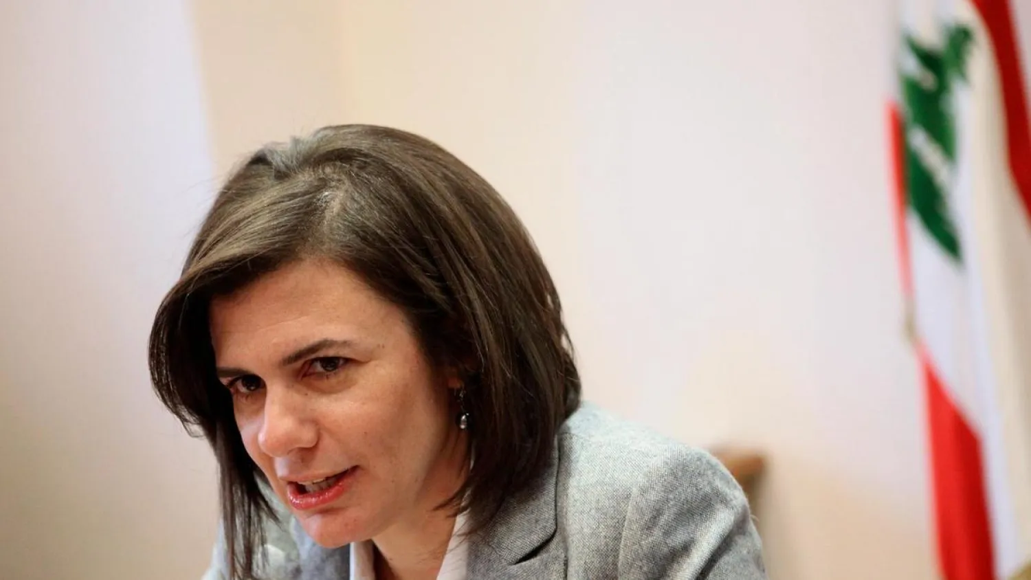 Raya Hassan was appointed the Arab world's first interior minister in the new Lebanese government. | Reuters
