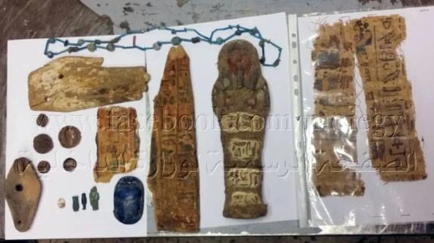 Egypt Foils Attempt to Smuggle Egyptian Antiquities Into Turkey