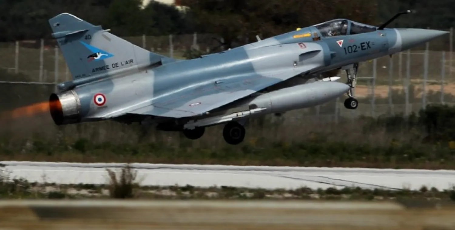 A French mirage. AP file photo