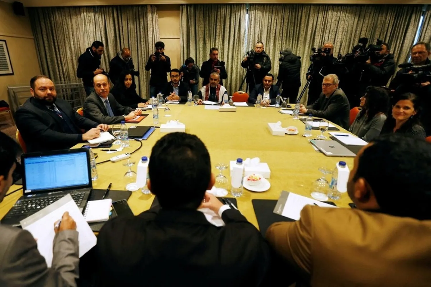 Yemen's warring parties agreed to swap hundreds of prisoners during peace talks in Sweden. (AFP)