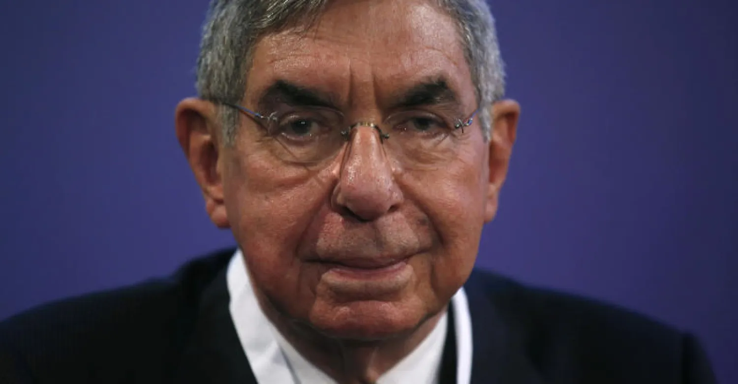 الرئيس الكوستاريكي السابق أوسكار أرياس (أ.ب)