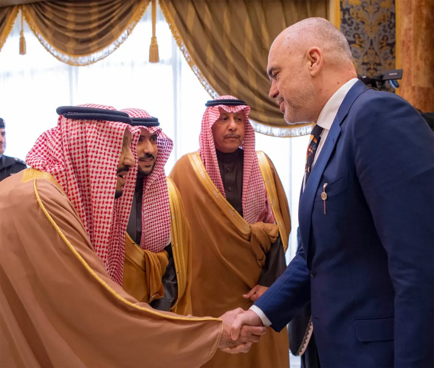  King Salman Receives Albanian Premier  (SPA)