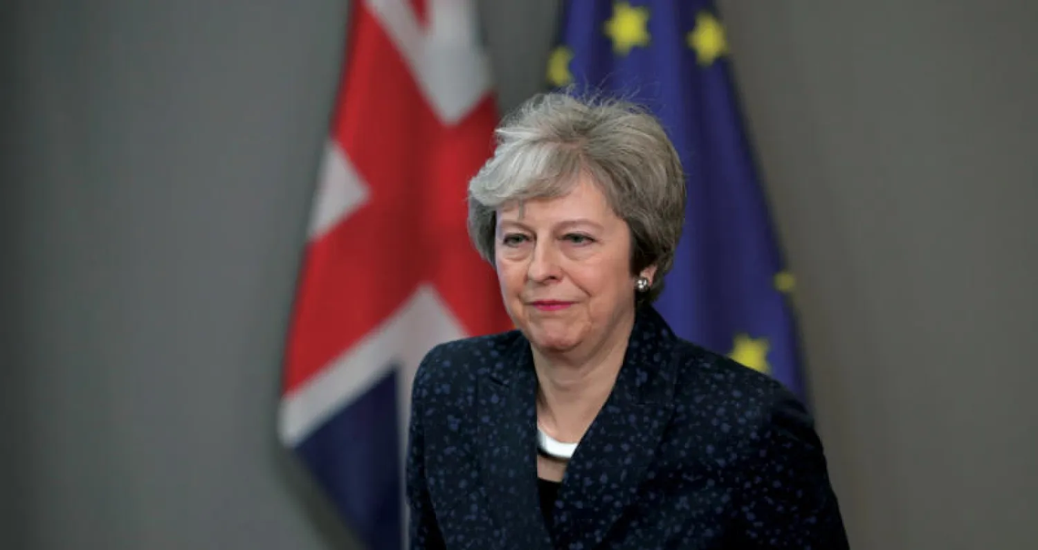 سفرات ماي المكوكية من دون نتائج ملموسة (أ.ب)