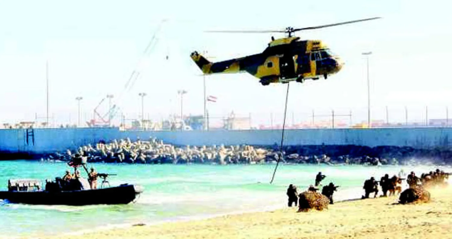 جانب من أعمال التدريبات العسكرية المصرية - الكويتية المشتركة (المتحدث العسكري المصري)