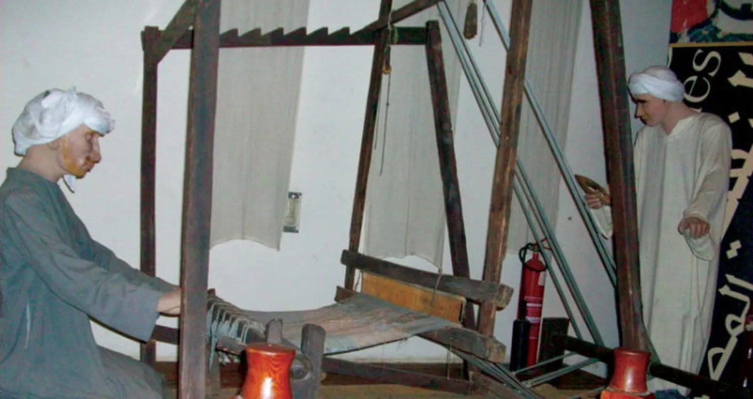 متحف النسيج المصري بوسط القاهرة يحظى بإقبال  كبير