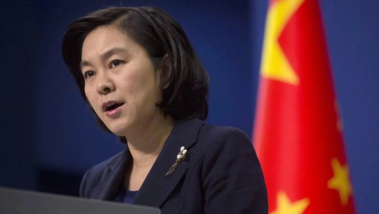 المتحدّثة باسم وزارة الخارجية الصينية هوا تشونيينغ(رويترز)
