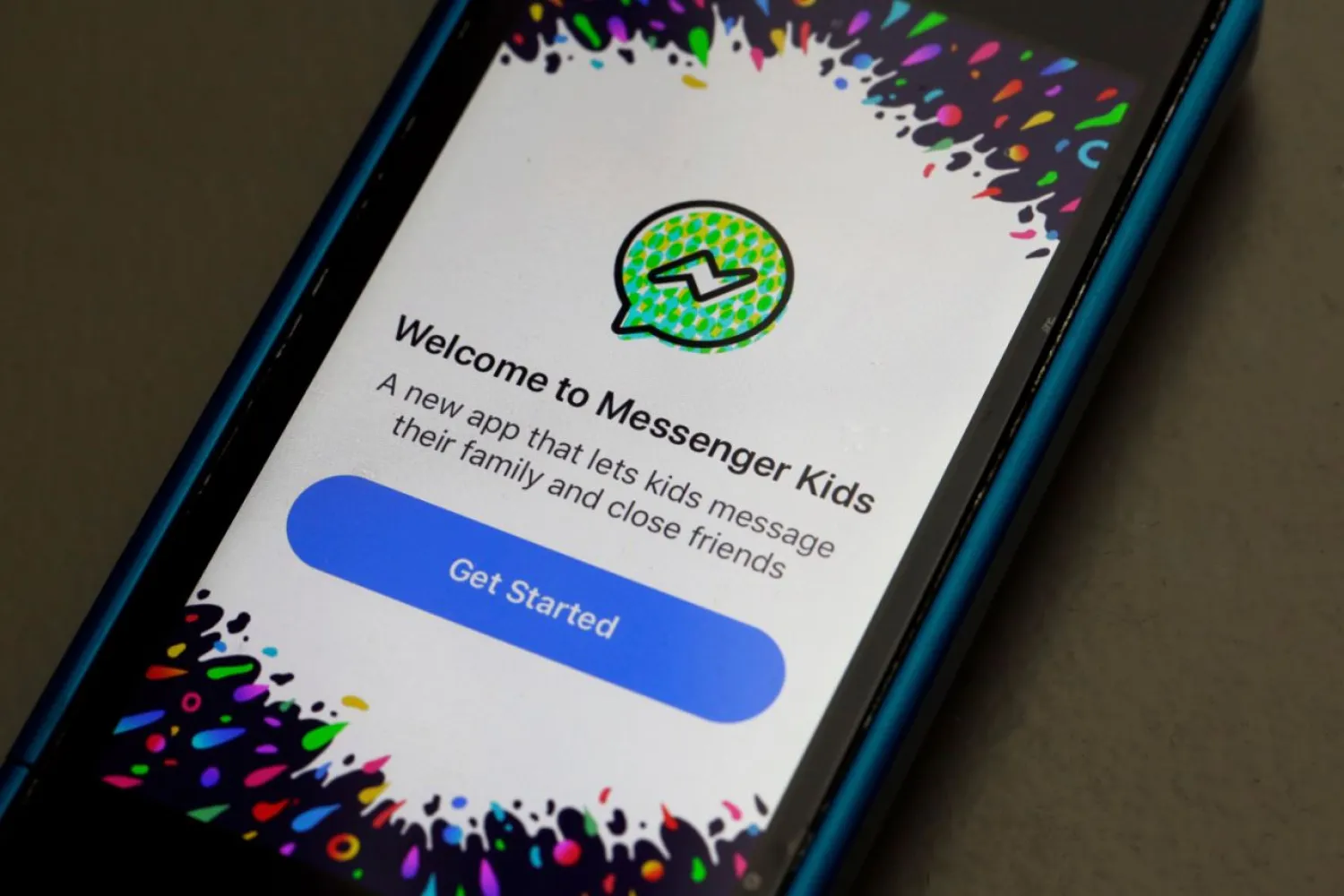  In this Feb. 16, 2018, file photo, Facebook's Messenger
Kids app is displayed on an iPhone in New York. (AP Photo/Richard
Drew, File)