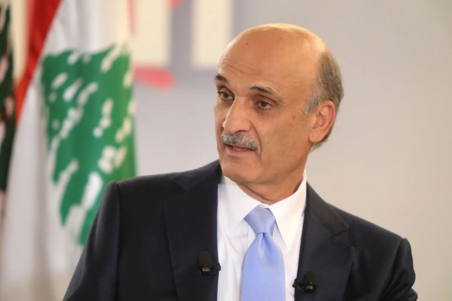 Lebanese Forces leader Samir Geagea. (NNA)