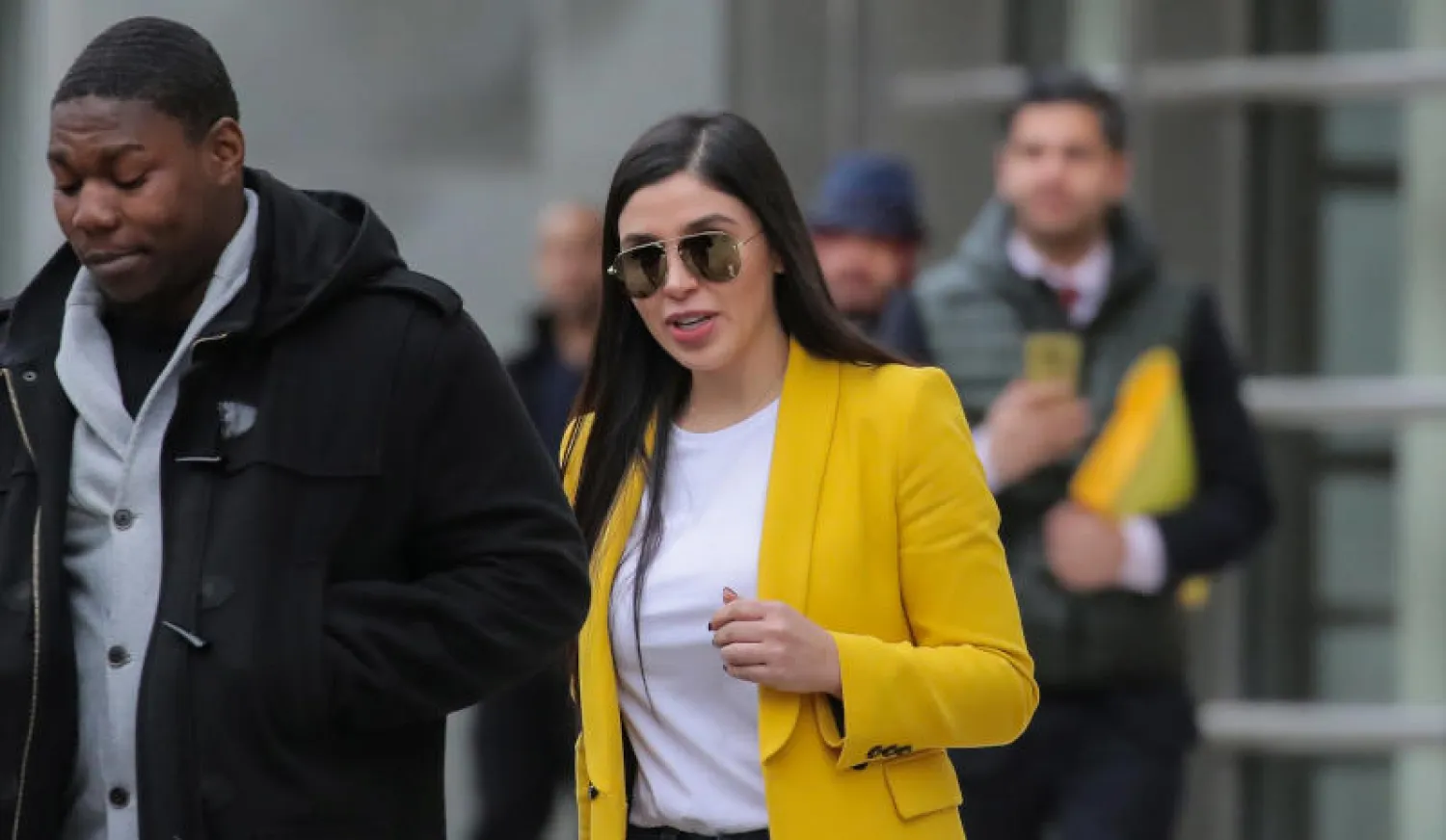 إيما كورونيل أيسبورو زوجة إل تشابو (رويترز)