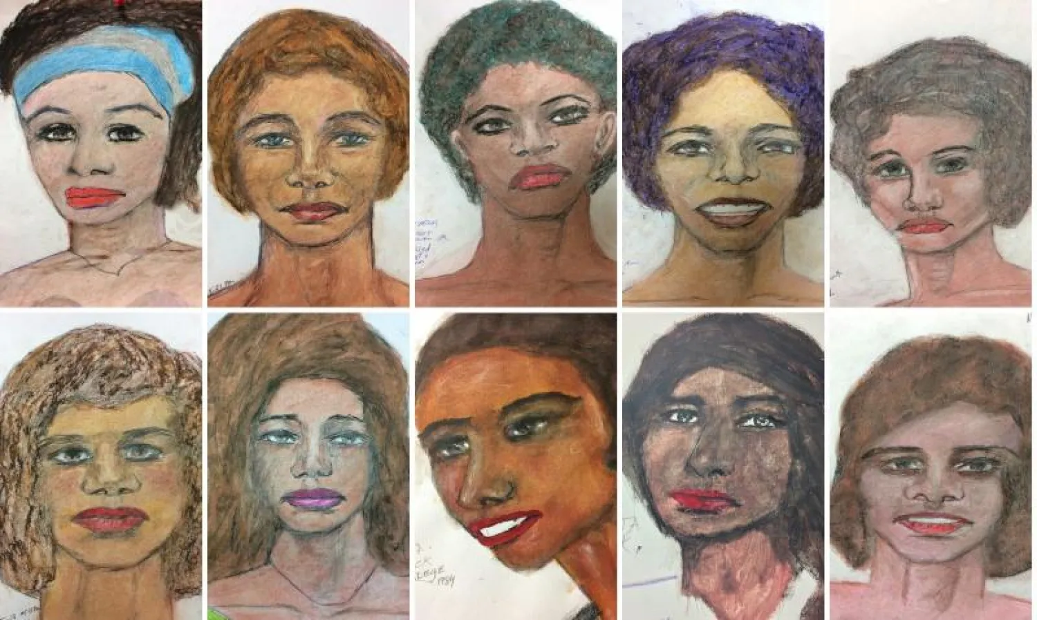 نشر رسومات لضحايا سفاح أميركي قتل 90 إمرأة 