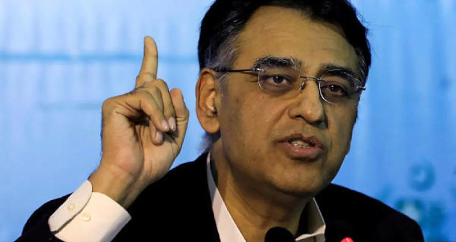 أسد عمر وزير المالية الباكستاني