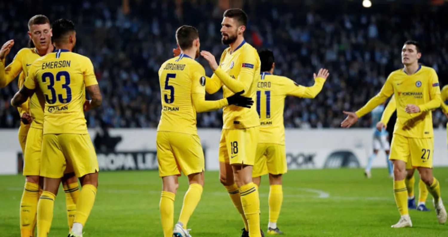 فوز تشيلسي على مالمو في عقر داره خفف بشكل طفيف الضغوط على ساري (رويترز)