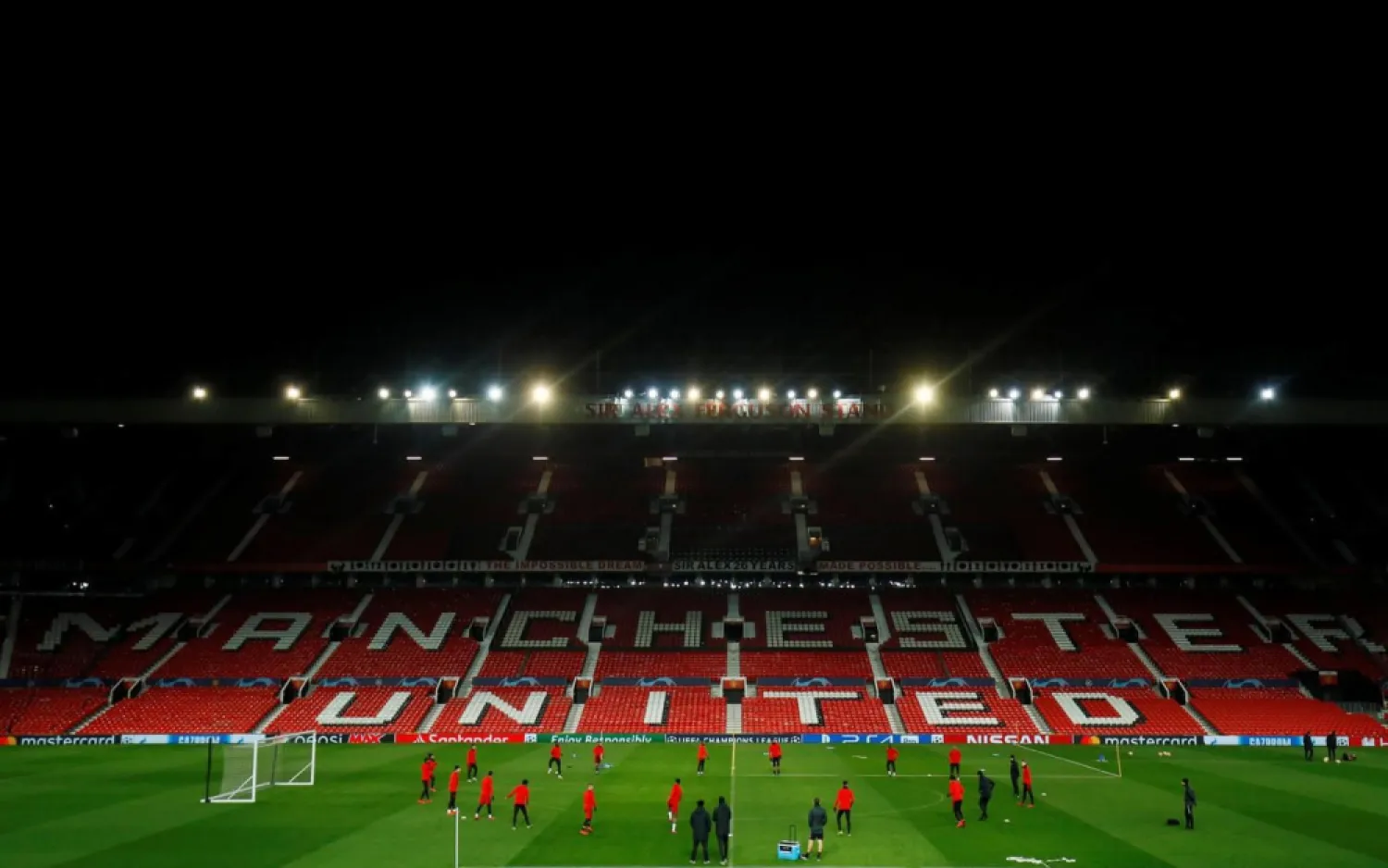 A view of Manchester United's Old Trafford stadium. (Reuters)
