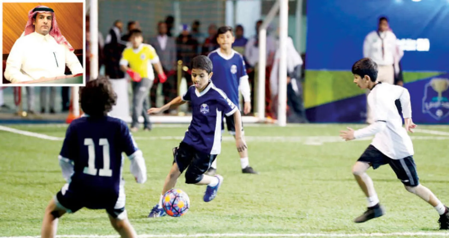 دوري المدارس الذي يقام حالياً يعتبر الأضخم في منطقة الخليج العربي (الشرق الأوسط) - علي الشعيلان  (الشرق الأوسط)