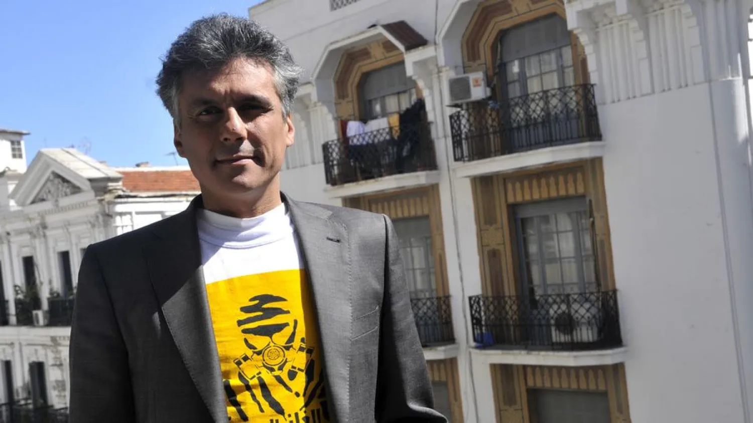 Algerian businessman and opposition presidential candidate, Rachid Nekkaz. (AFP)