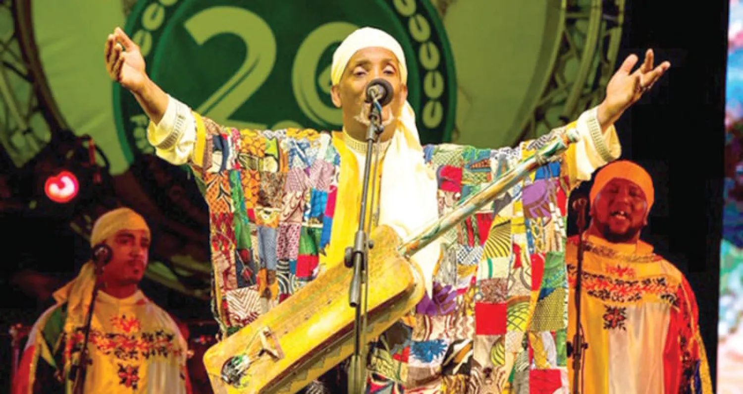 المعلم سعيد أوغسال أحد أشهر فناني كناوة