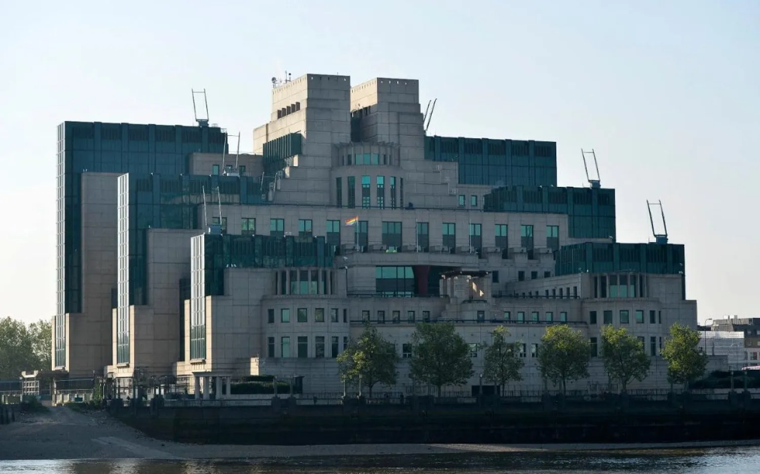 The MI6 Vauxhall Cross headquarters on the banks of the Thames. HANNAH MCKAY/REUTERS