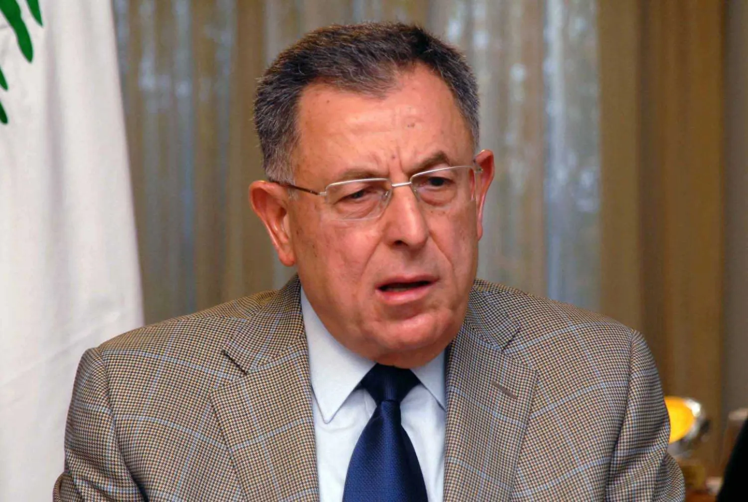 Former Lebanese PM Fouad Siniora. NNA file photo