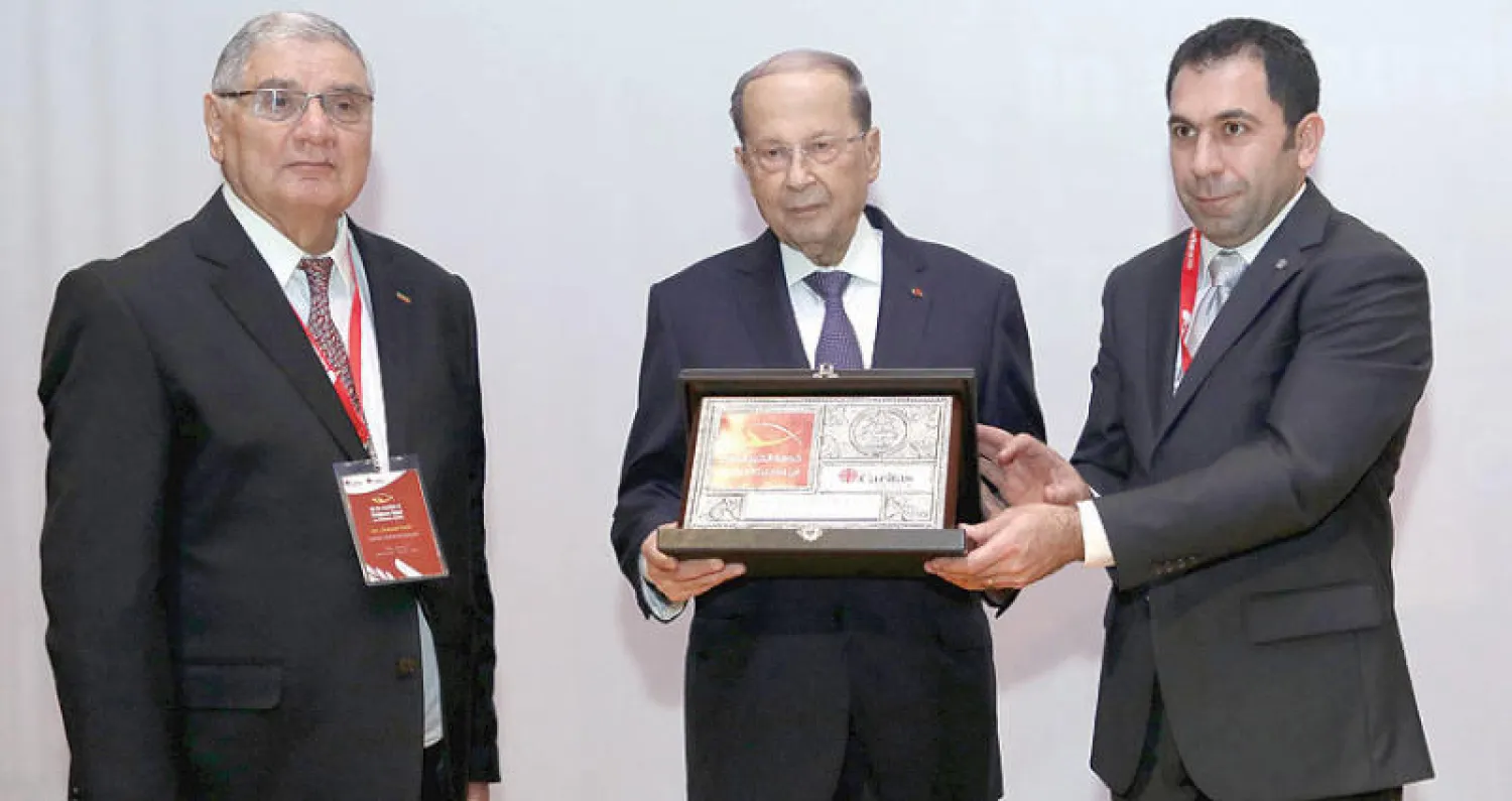 عون في افتتاح مؤتمر مؤسسة «كاريتاس»